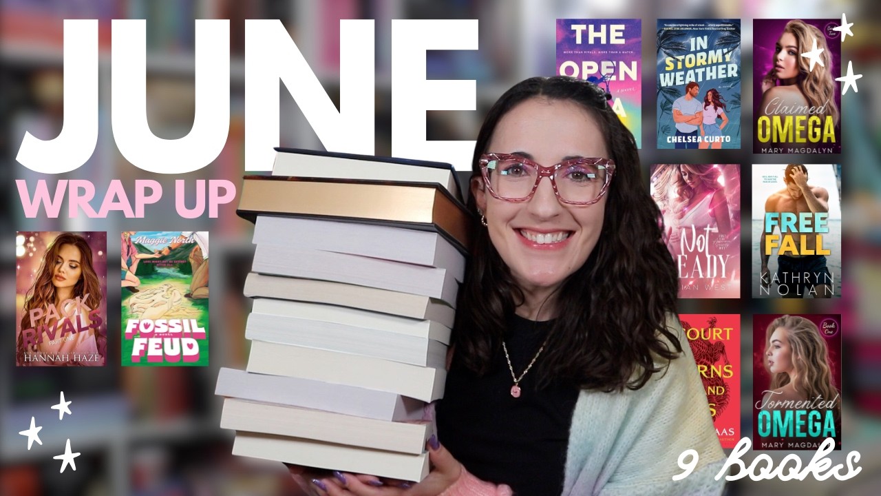 chatting about the 9 romances book I read in June 📖💖 June Reading Wrap Up