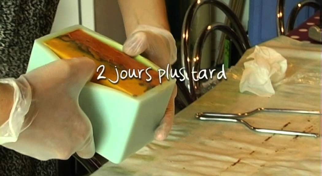Tutoriel marbrage savon 