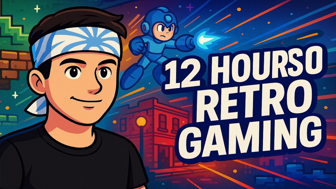 12 Hour Retro Marathon Today! Zelda, Mega Man, Double Dragon & More!