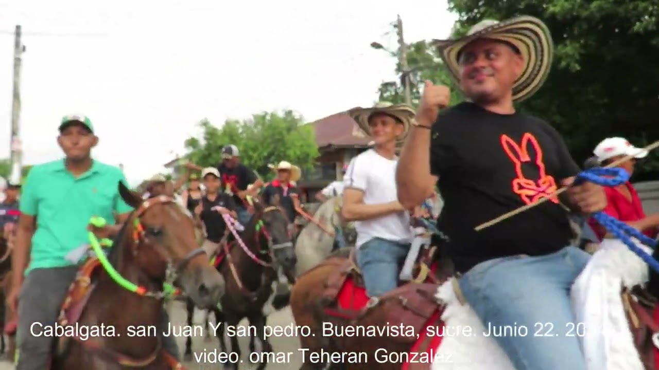 Cabalgata. san Juan y san Pedro  Benavista.Sucre. 2024