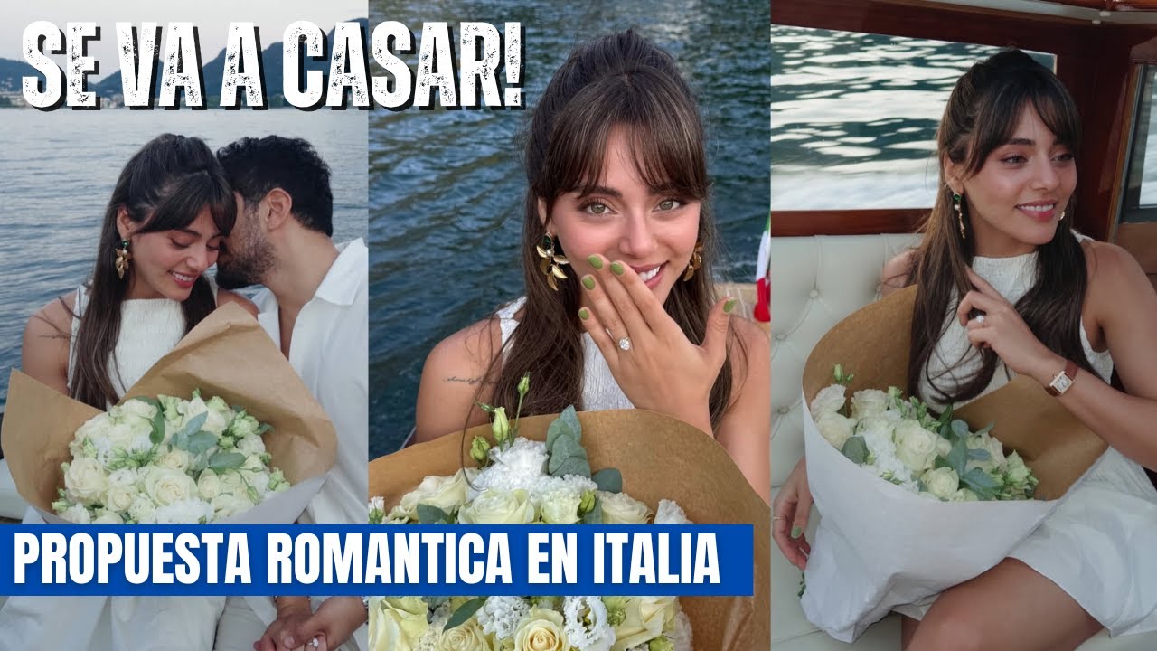 SILA TÜRKOĞLU LA POPULAR DOGA EN KIZILCIK ŞERBETI SE CASA 💖 ¡Propuesta romántica en Italia!🔥