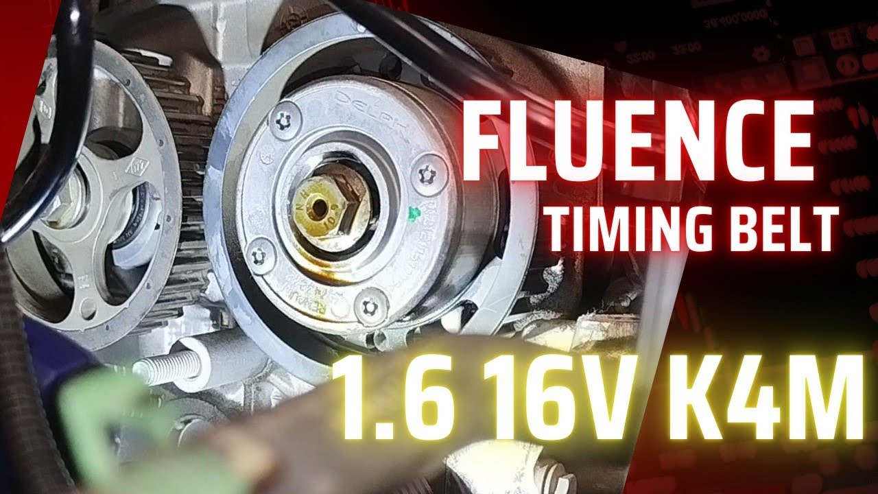 Renault 1.6 16V 81kW K4M Timing belt and water pump replacement