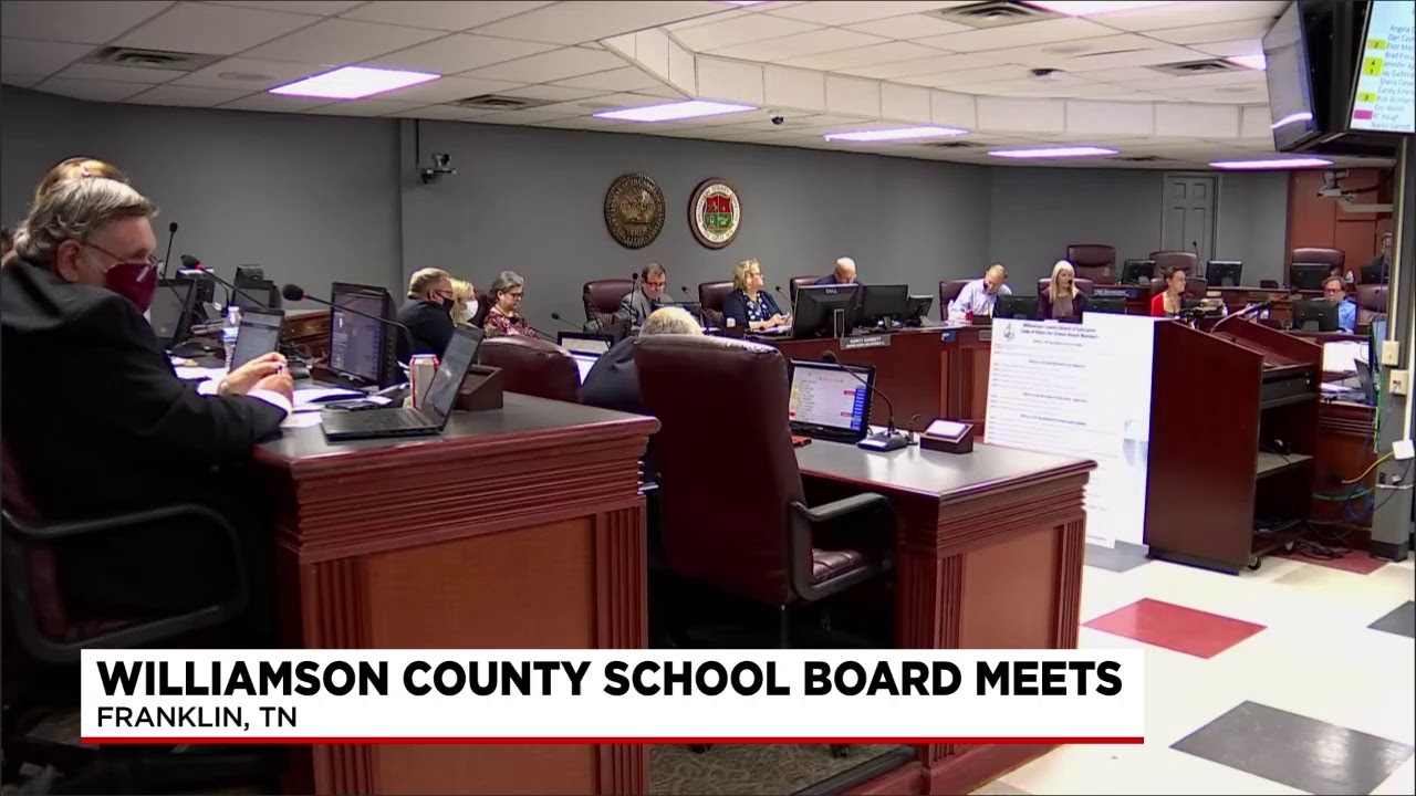 Williamson County school board meeting