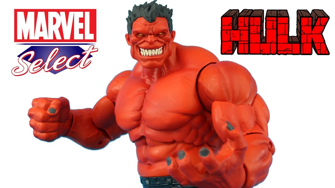 Marvel Select HULK VERMELHO - Action Figure Review Diamond Select Toys