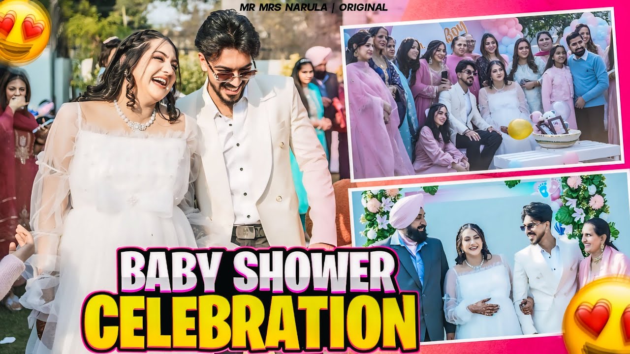 BABY SHOWER CELEBRATION 🥳 😍| SARI FAMILY NE DITA SURPRISE 🥹😍 | Mr Mrs Narula