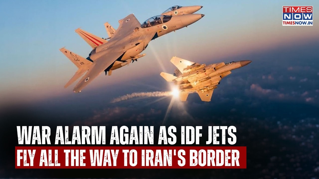 Israel Sends Dozens Of Warplanes To Buzz Iran, IRGC Air Defenses Pick Up Sortie| This Happened Next