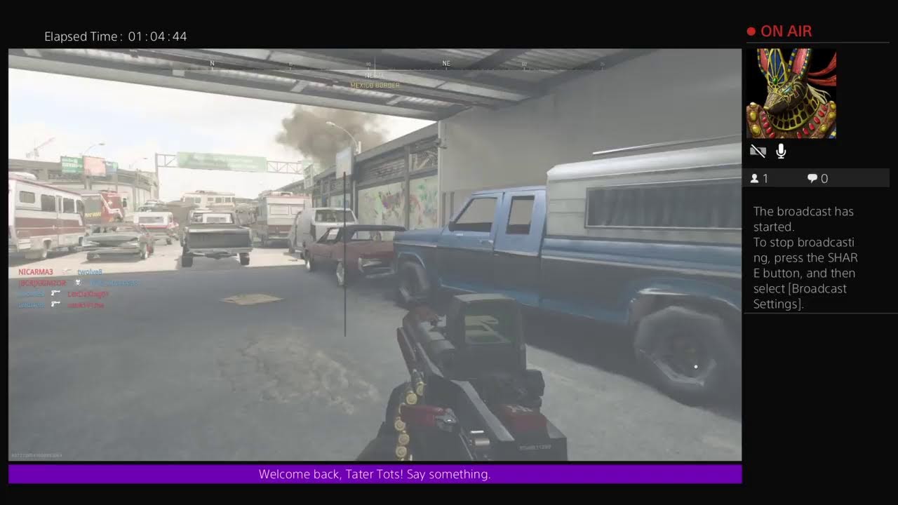 Twizted_Mental_6's Live, Playing Call of Duty Modern Warfare 2