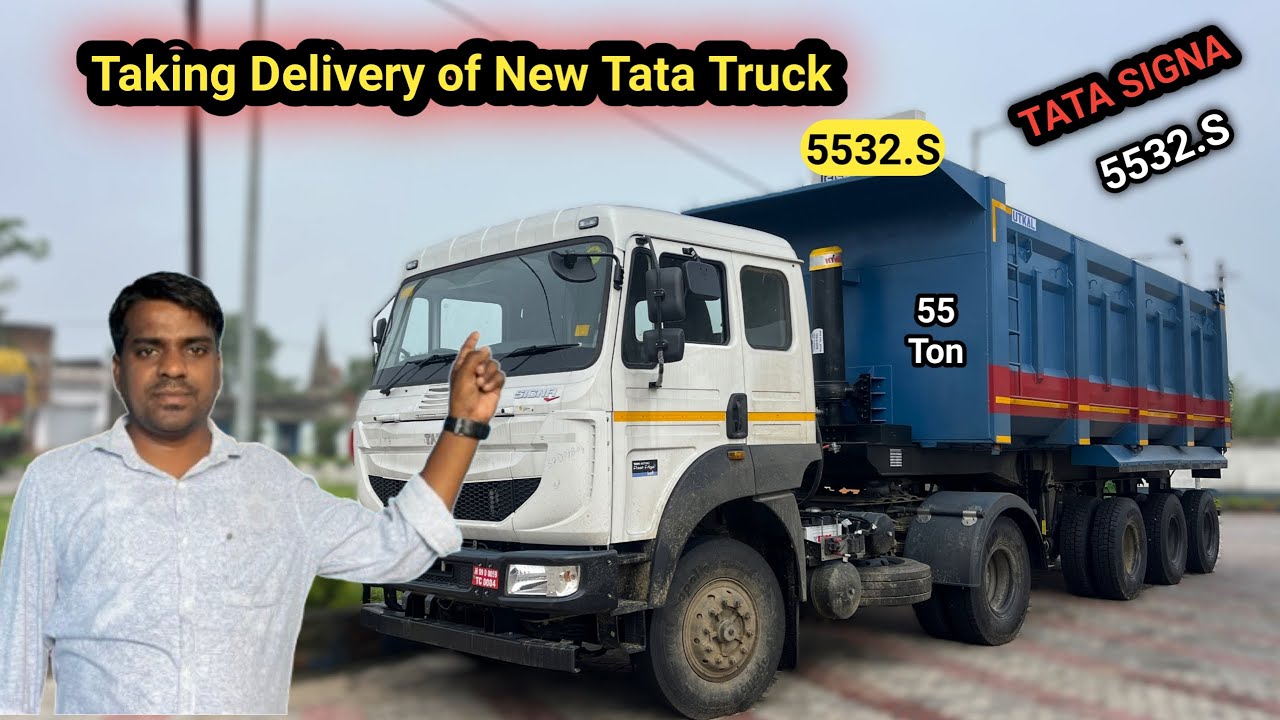 Taking Delivery of New Tata Truck | Tata SIGNA 5532.S