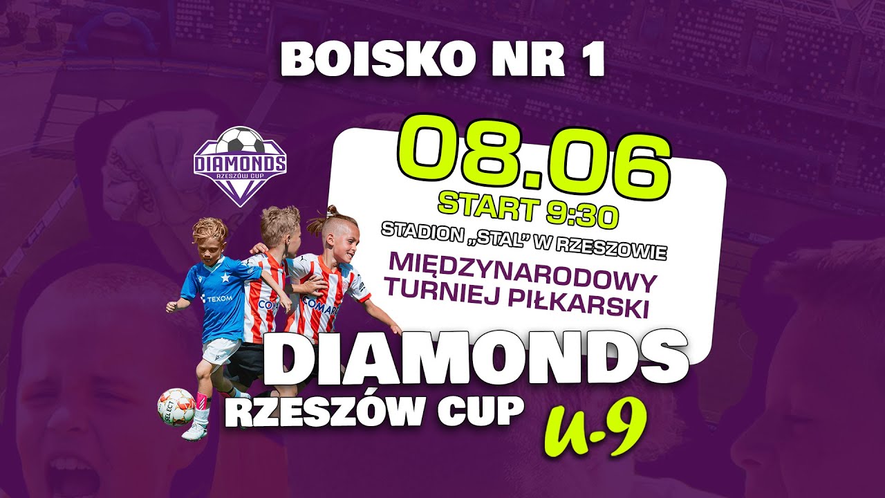 🔴[NA ŻYWO] DIAMONDS RZESZÓW CUP 2025 - 08.06.2025 [BOISKO 1]