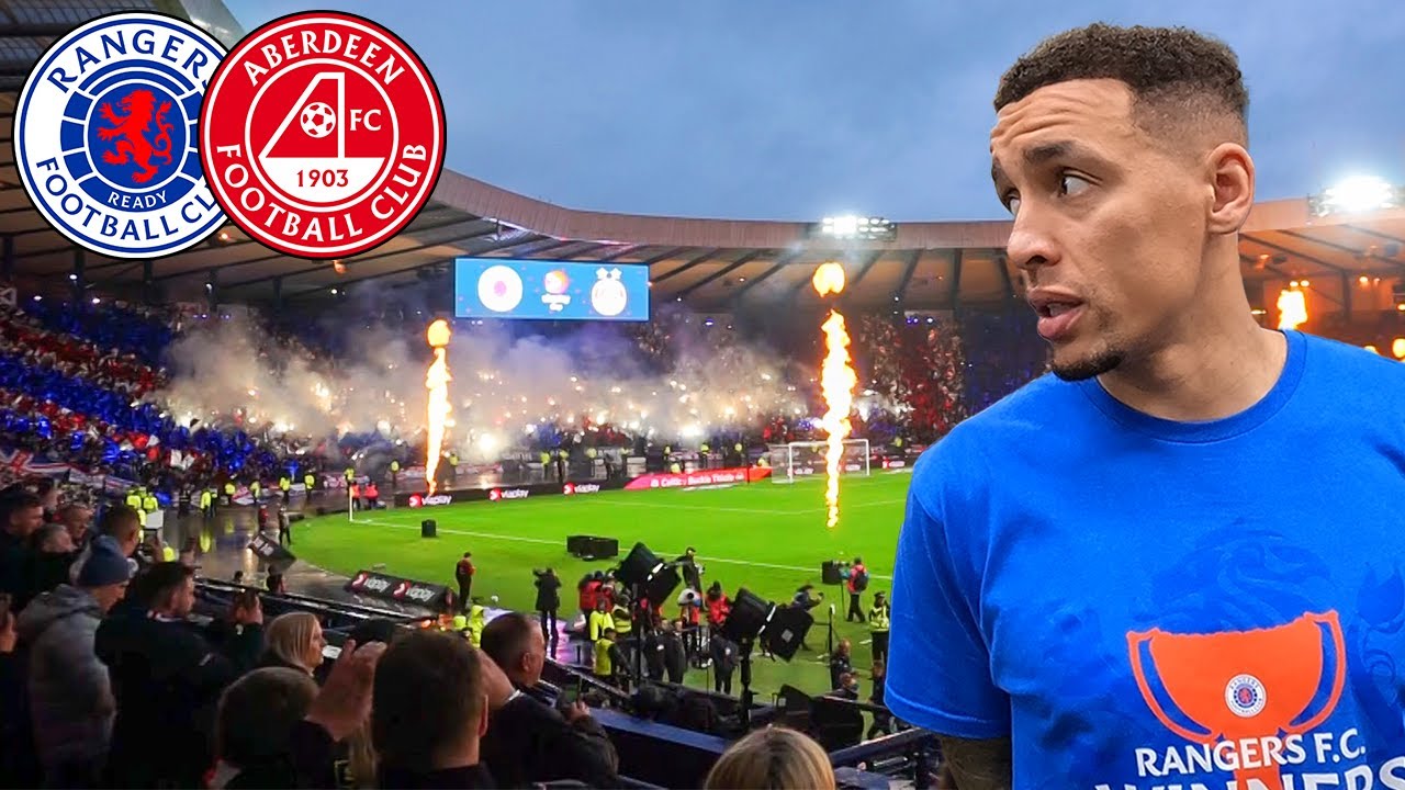 🎆 RANGERS WIN VIAPLAY CUP & I INTERVIEWED TAV!!!