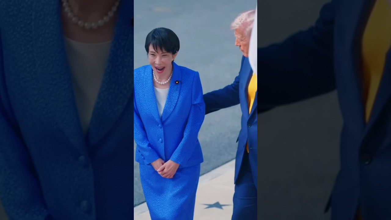 Japan&rsquo;s PM Arrives at the White House! 🇺🇸🇯🇵