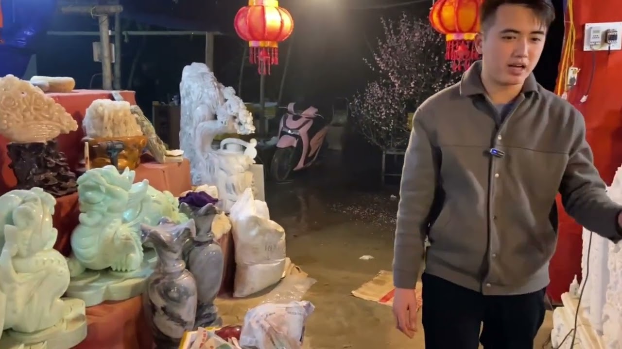 Phần1: Đá Ngọc cẩm thạch trắng lục yên... xưởng chế tác cung cấp đá phong thuỷ mỹ nghệ..