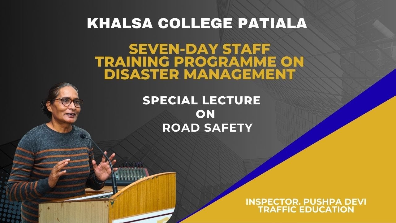 IQAC | SEVEN DAY STAFF-TRAINING PROGRAMME | ROAD SAFETY | 2025 | DAY-6