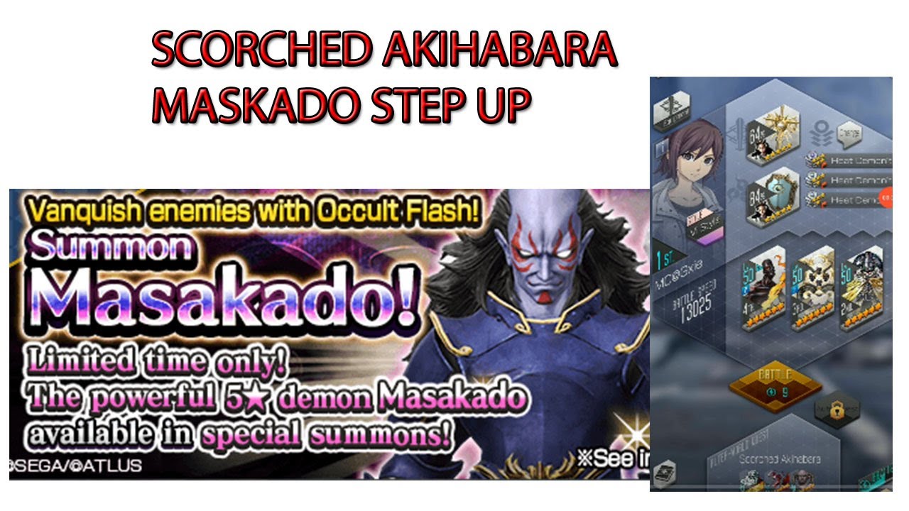 DX2 SMT : Scorched Akihabara & Masakado Step up