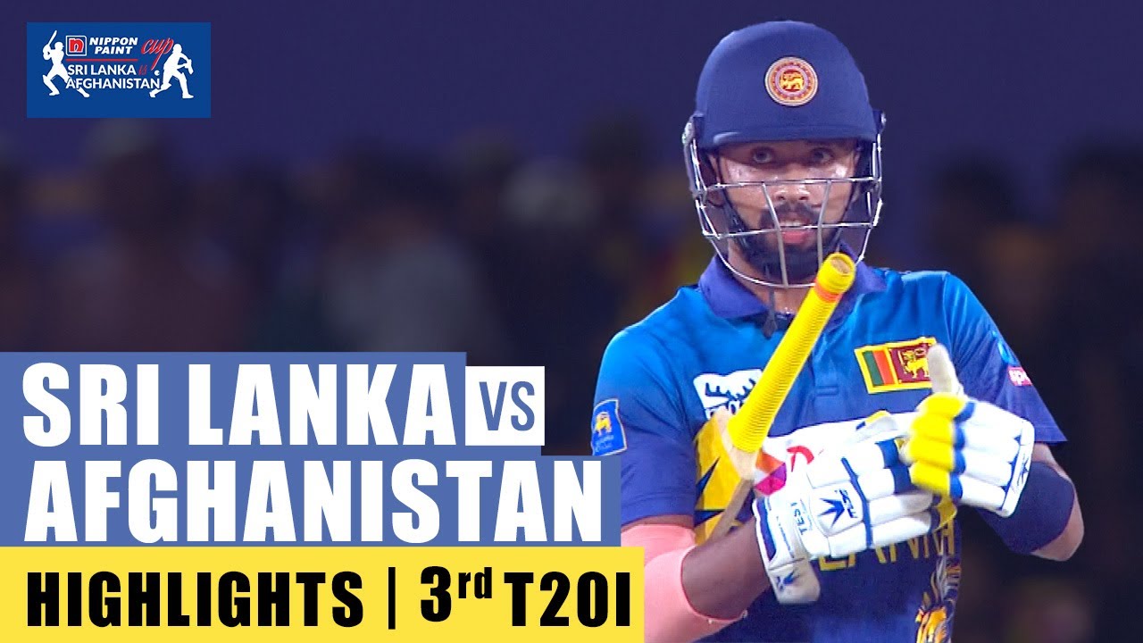 Afghanistan Tour Of Sri Lanka | 3rd T20I | Highlights | 21st February 2024