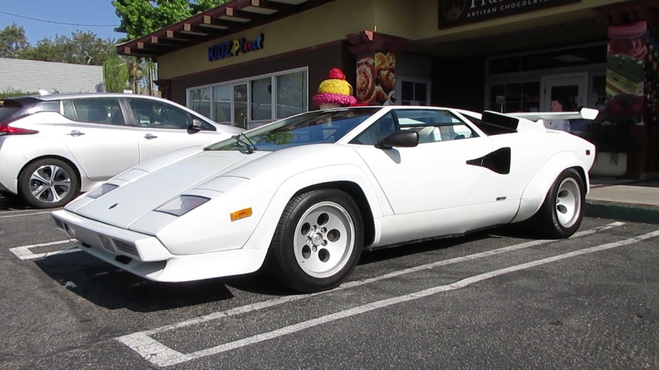 1982 Lamborghini Countach 5000 S (w/ startup)