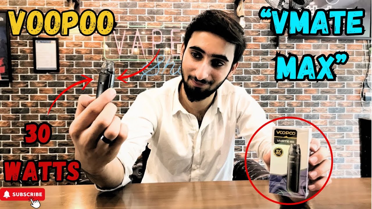 VOOPOO | VMATE MAX POD KIT 30 WATTs | UNBOXING & REVIEW VIDEO | NEW MODEL 2024 | WICKED VAPES