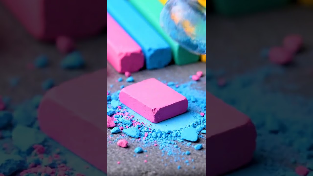ASMR  Crushing Satisfying Chalk Sounds  #asmr