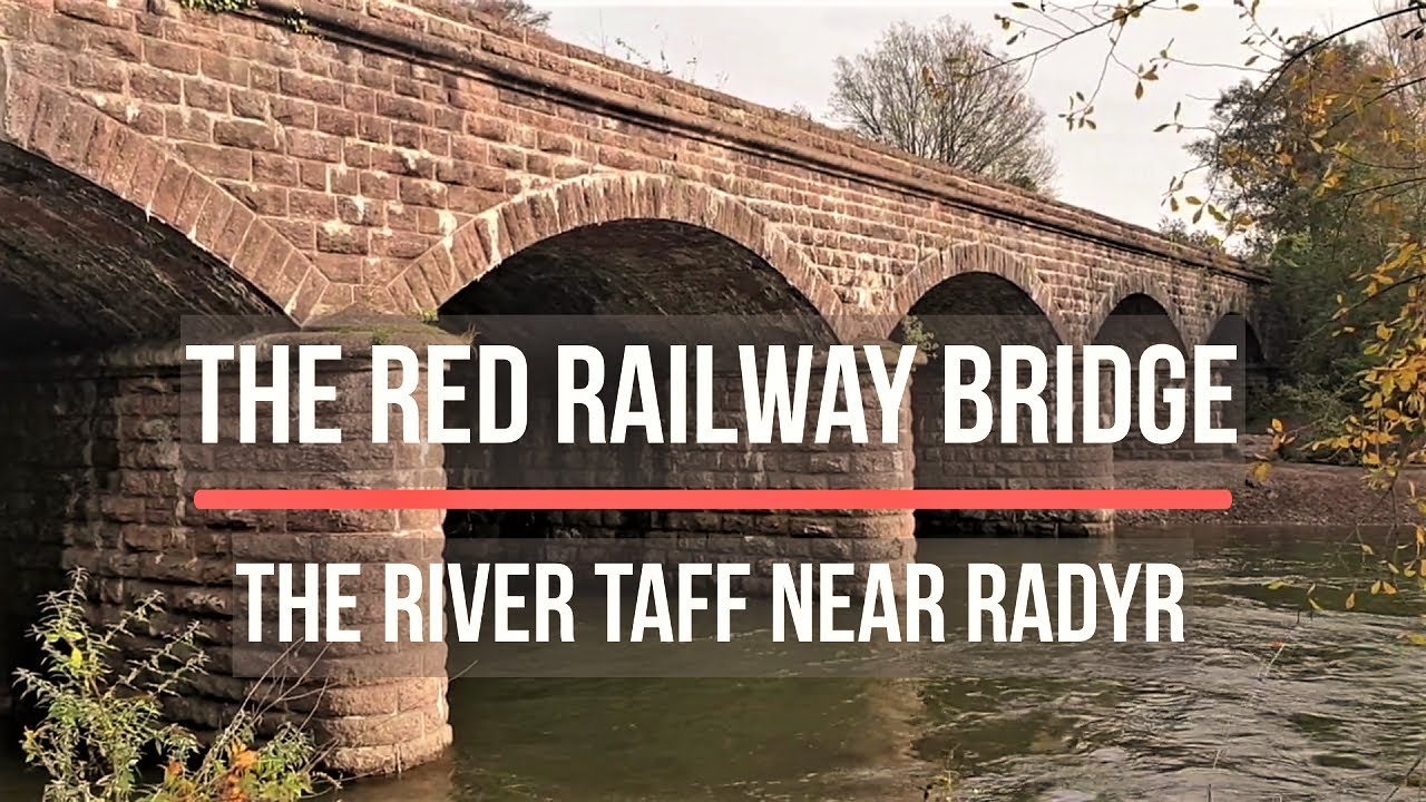 The Red Railway Bridge on the River Taff near Radyr.