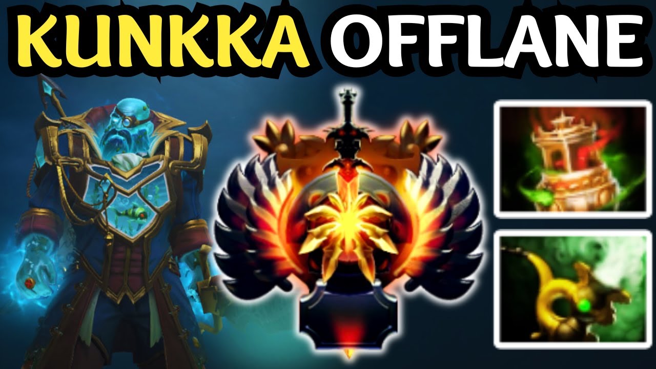 🔥 KUNKKA OFFLANE GOES OFFLANE — BOAT EVERY FIGHT !! DOTA 2 🔥