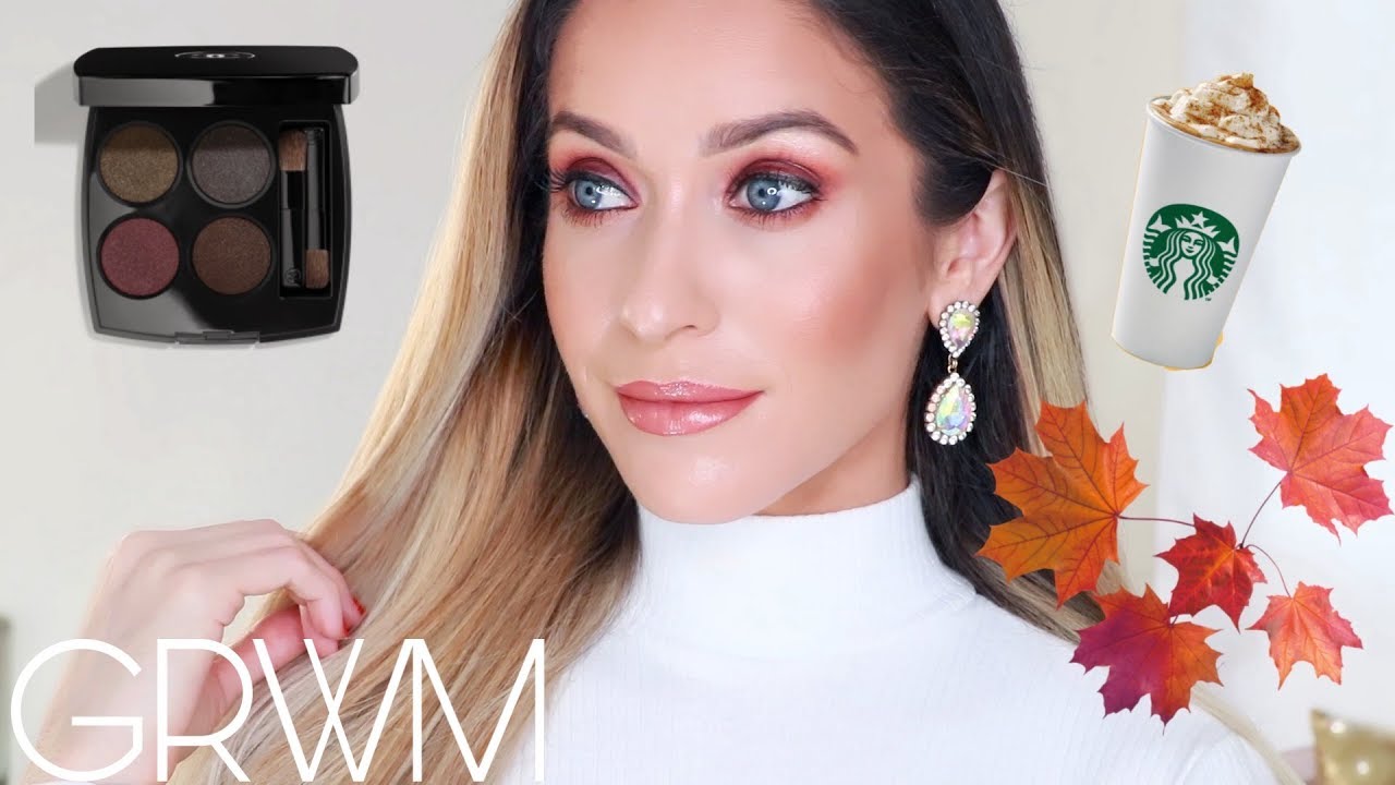 GRWM FIRST FALL LUXURY MAKEUP TUTORIAL! COLLAB WITH TARA LYNN