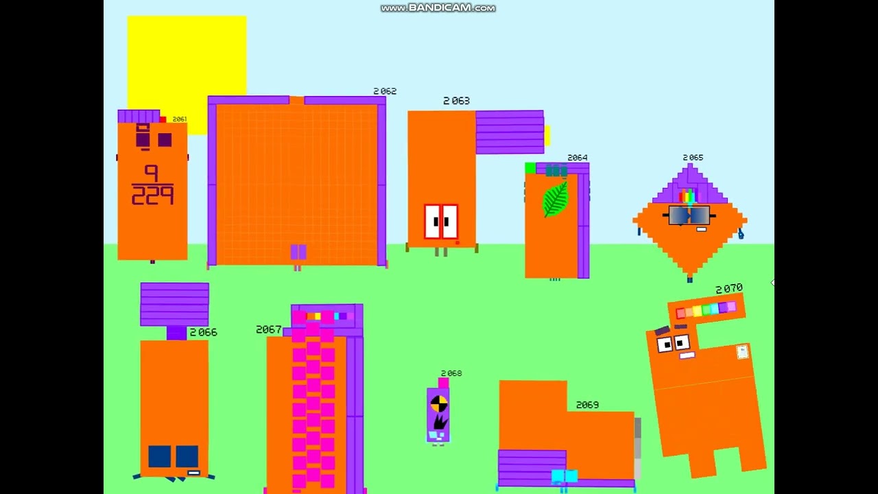 Numberblocks Band Retro 2 051 2 100