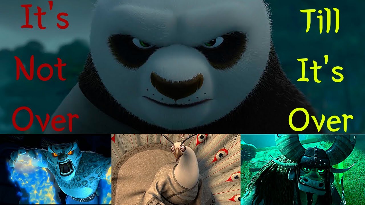 Till It's Over-A Kung Fu Panda Music Video (Tristam)