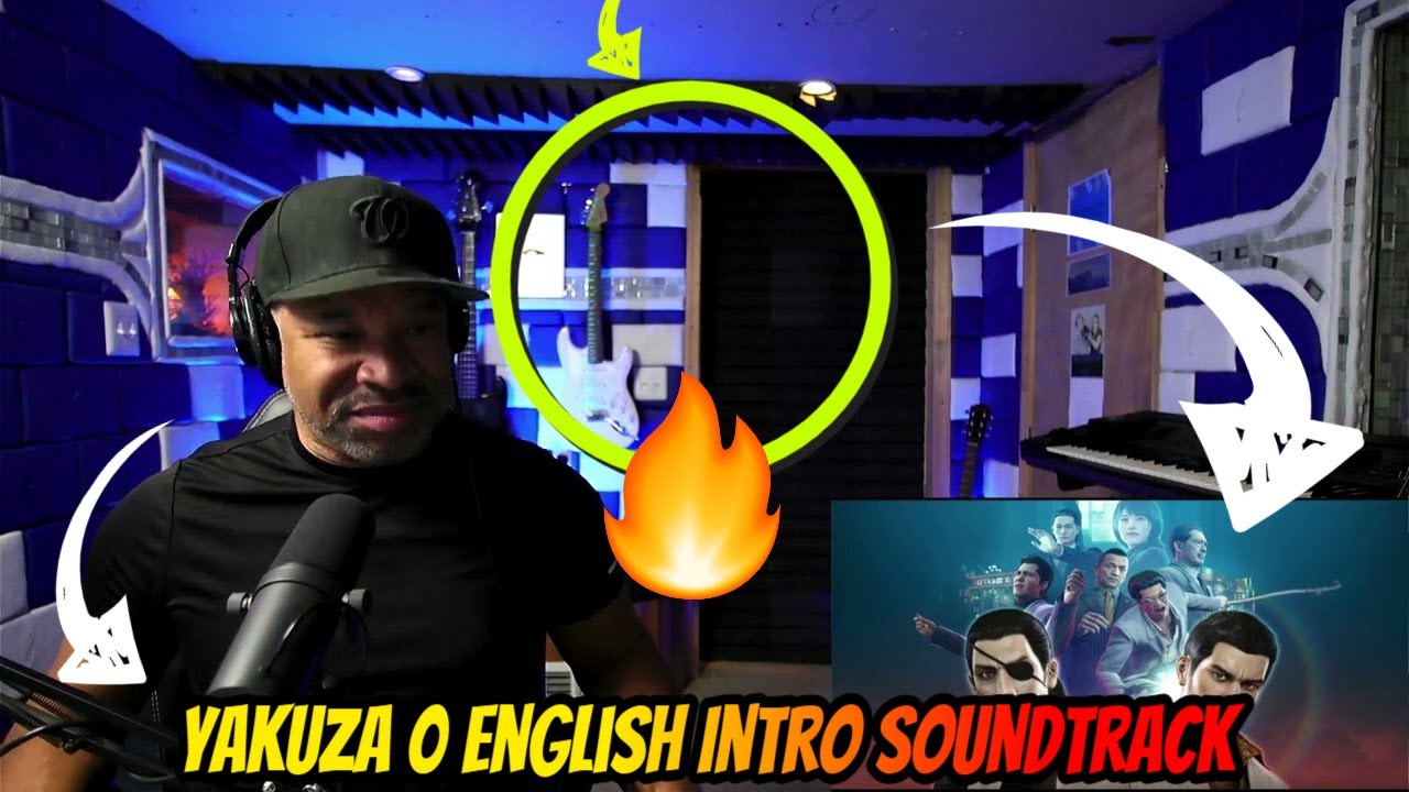 Yakuza 0 - English Intro Soundtrack - Producer Reaction