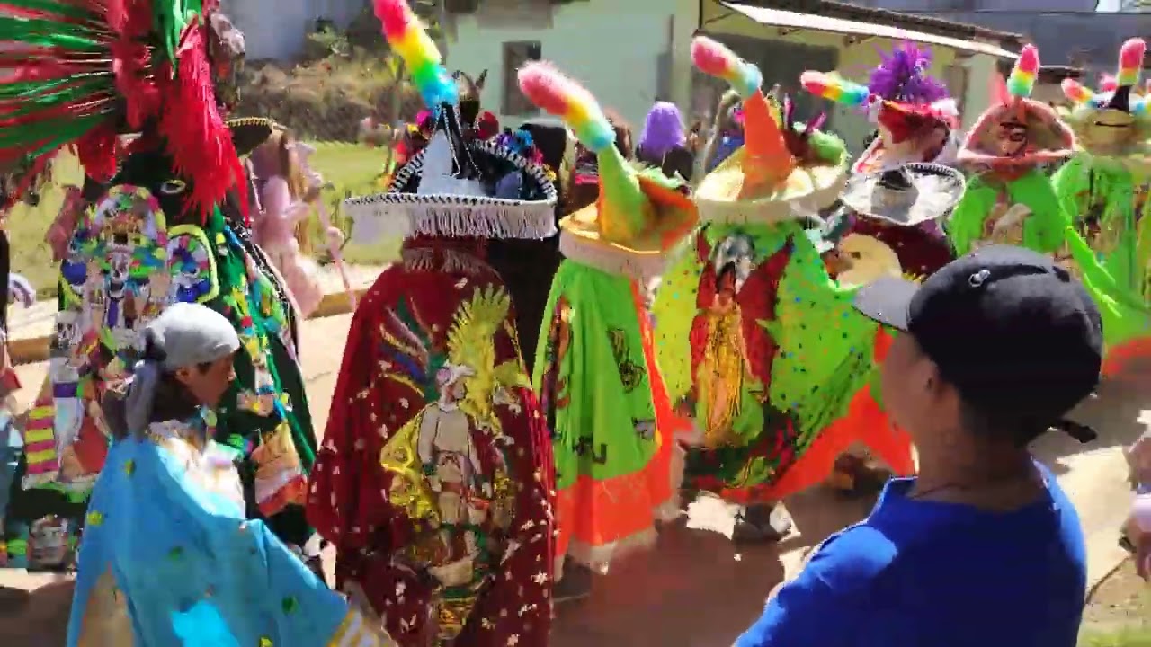 carnaval huayacocotla 2023 barrio Los pinos 🌲👺🤡🌲