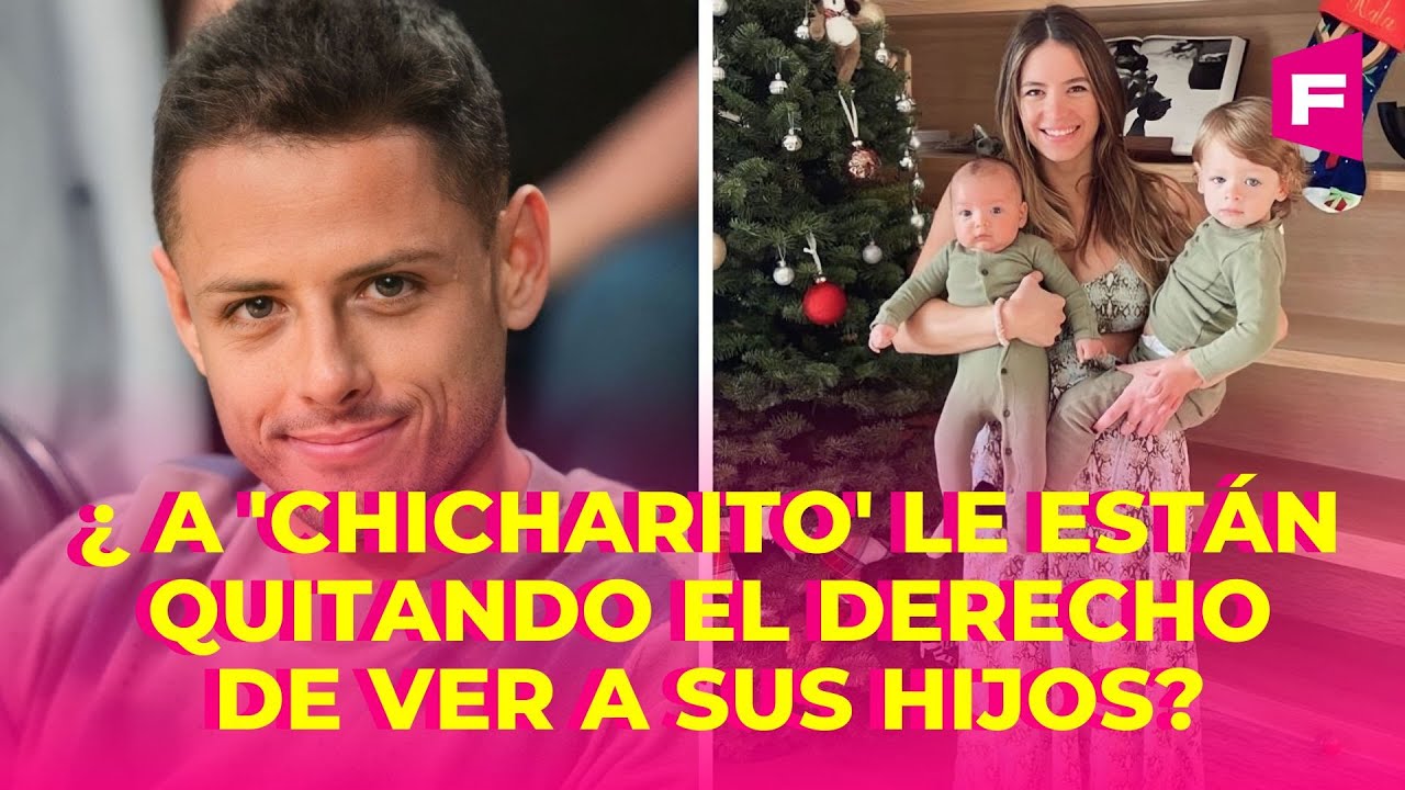 ¿Chicharito es un mal padre? Sufre por no ver a sus hijos