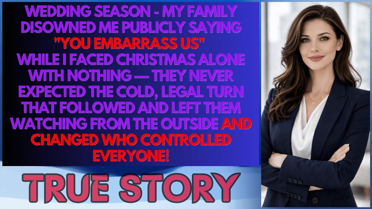 Wedding My Family Disowned Me, “You Embarrass Us”, Homeless At Christmas — Power Shifted Coldly