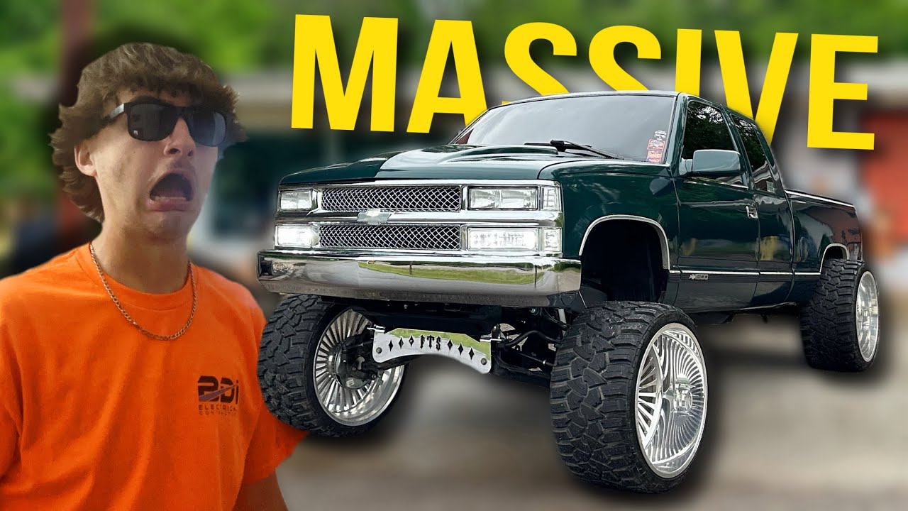 We Made My Truck HUGE With Lift Spindles!