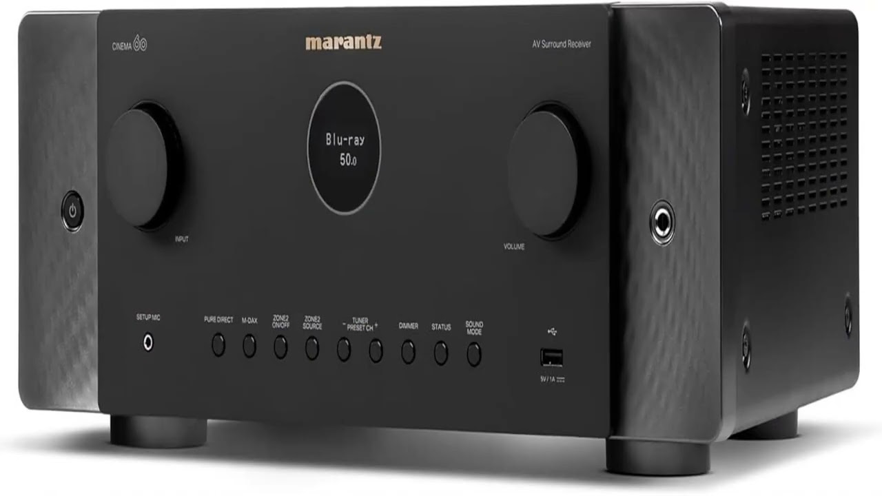 Обзор: Ресивер Marantz Cinema 60 7.2-канальный (100 Вт x 7) | Ресивер для домашнего кинотеатра 4K...