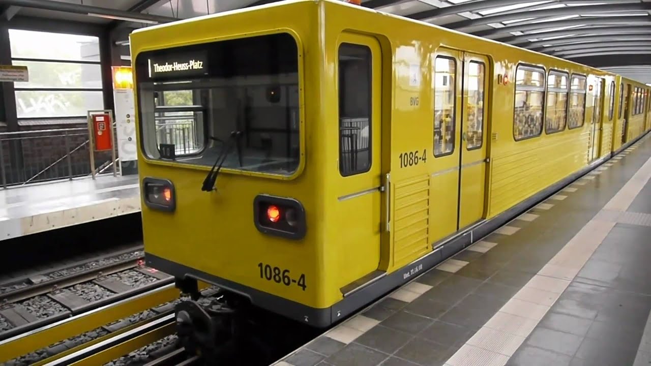 U-Bahn Berlin Bahnhof Mendelssohn-Bartholdy-Park U2 [1080p]