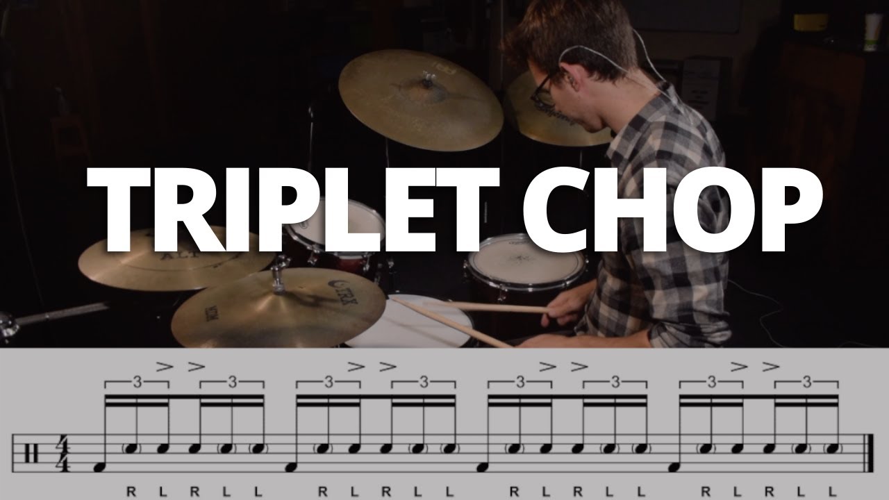 Quick 16th Note Triplet Lick - Free Drum Lesson