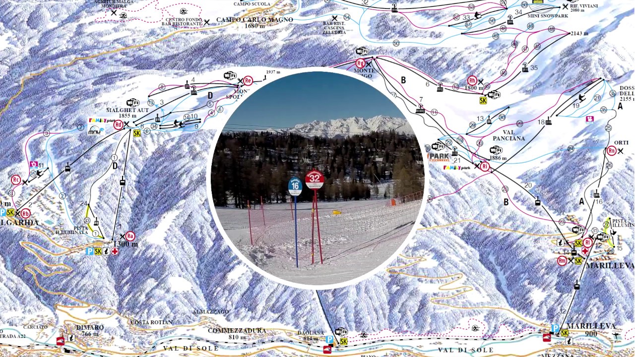 Val di Sole 2019 - czerwona trasa 32 Mastellina