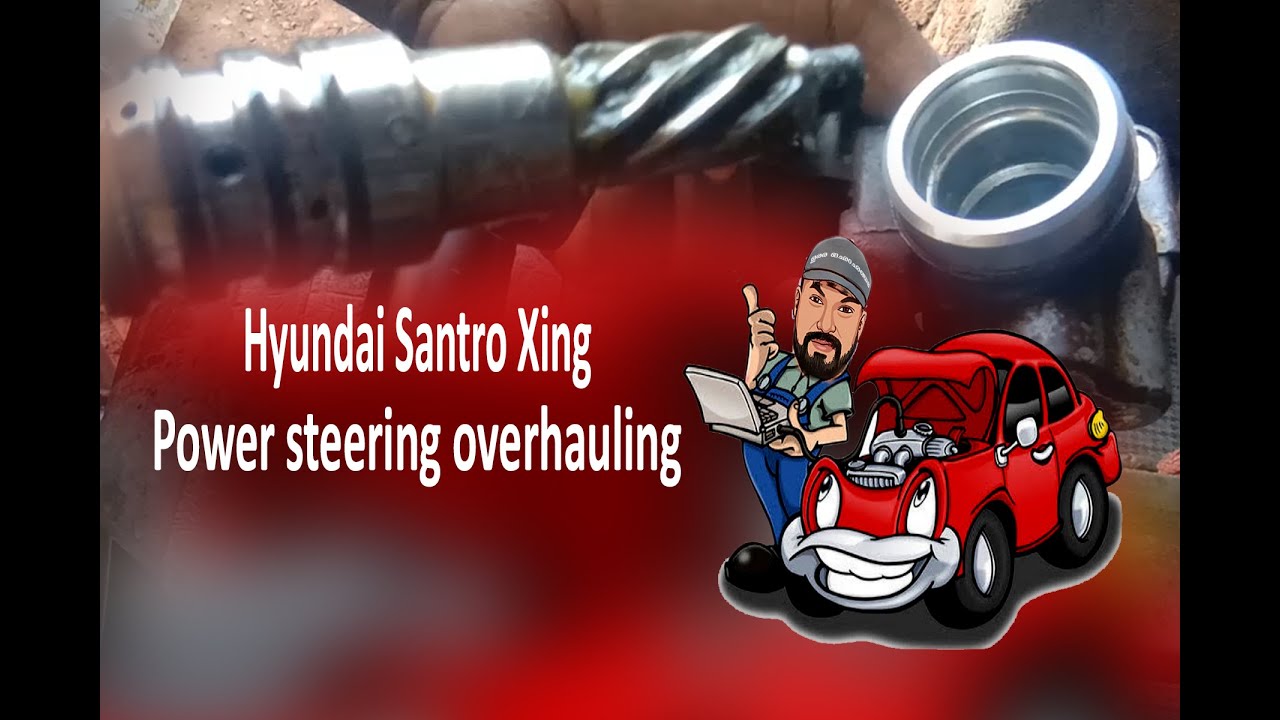 Santro Xing  Power steering overhauling | Malayalam