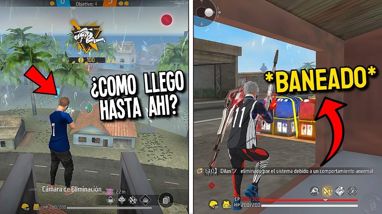 ME ENFRENTRE A UN HACKER DESCARADO *lo terminan baneando* 😨💙 FREE FIRE