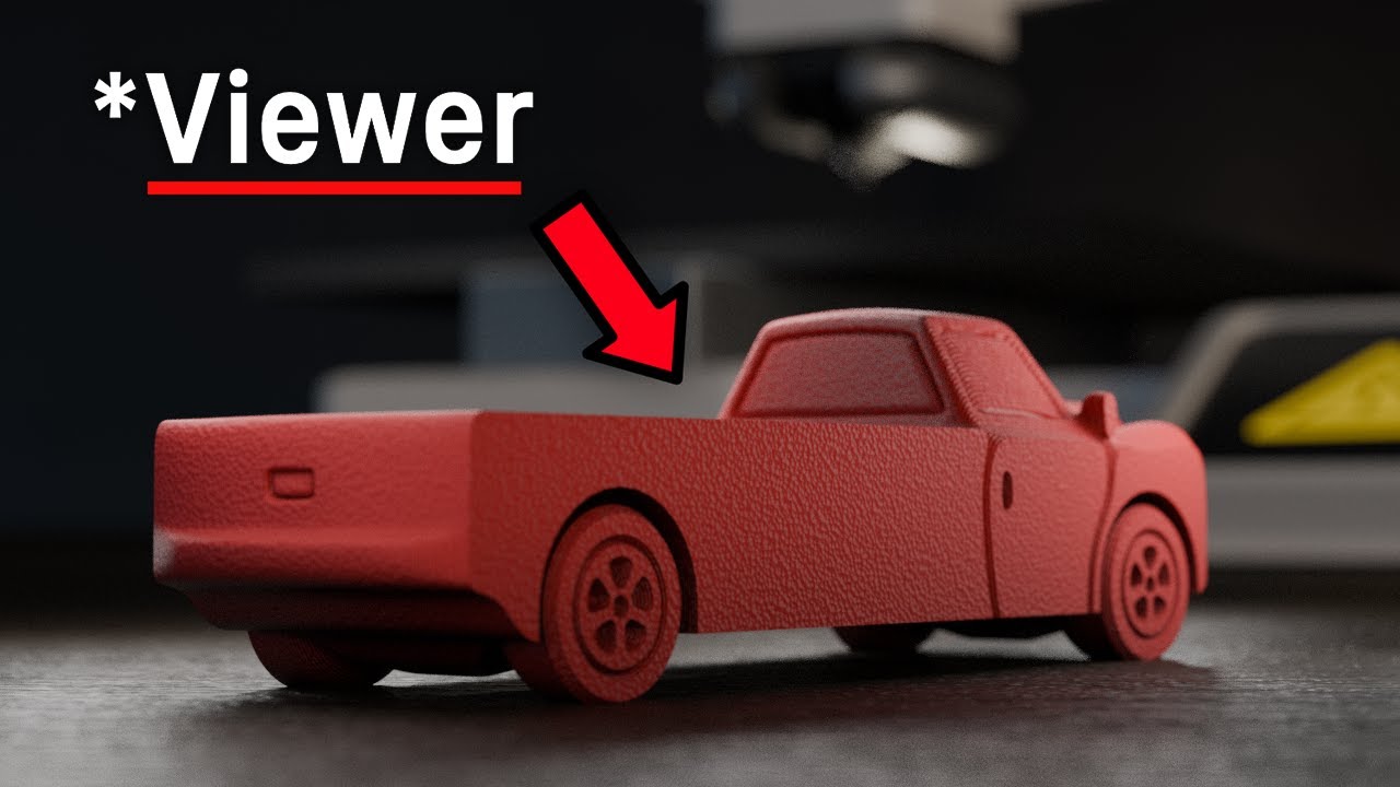 I let viewers redesign my 3D-Print... (Part 1)