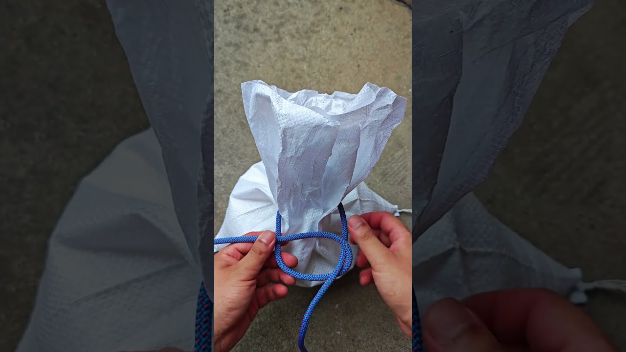 A Genius Knot - Pocket Sealing Tips #knot