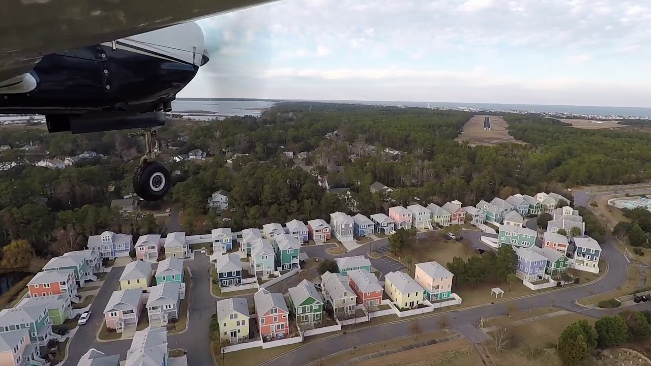 Flying into Kitty Hawk, NC First Flight Airport ( KFFA ) in the Piper Arrow