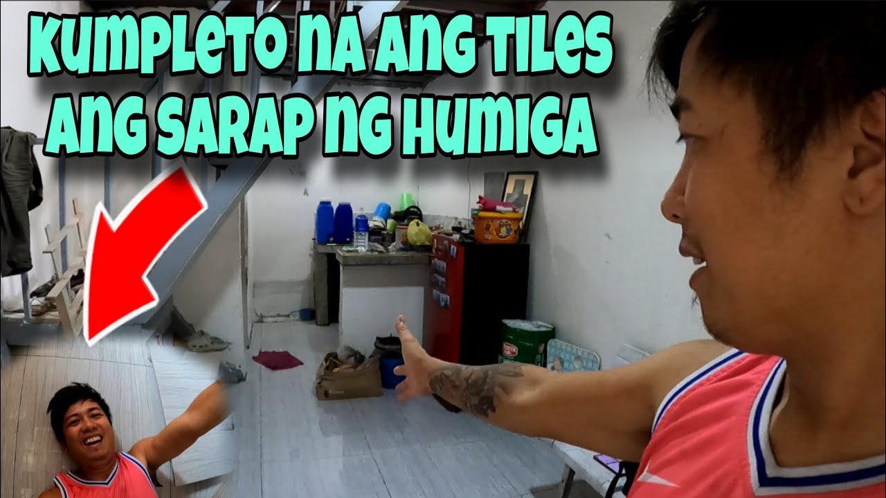 NAKUMPLETO NA ANG TILES ANG GANDA NA NG BAHAY 