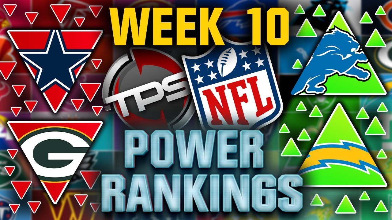 2024 NFL Power Rankings! Week 10 Edition!