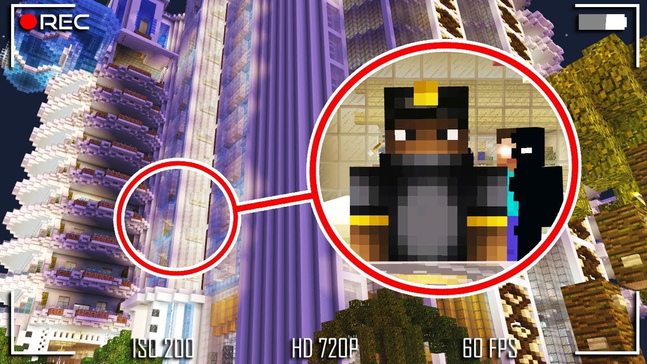 We Snuck into a HAUNTED HOTEL in Minecraft Pocket Edition!
