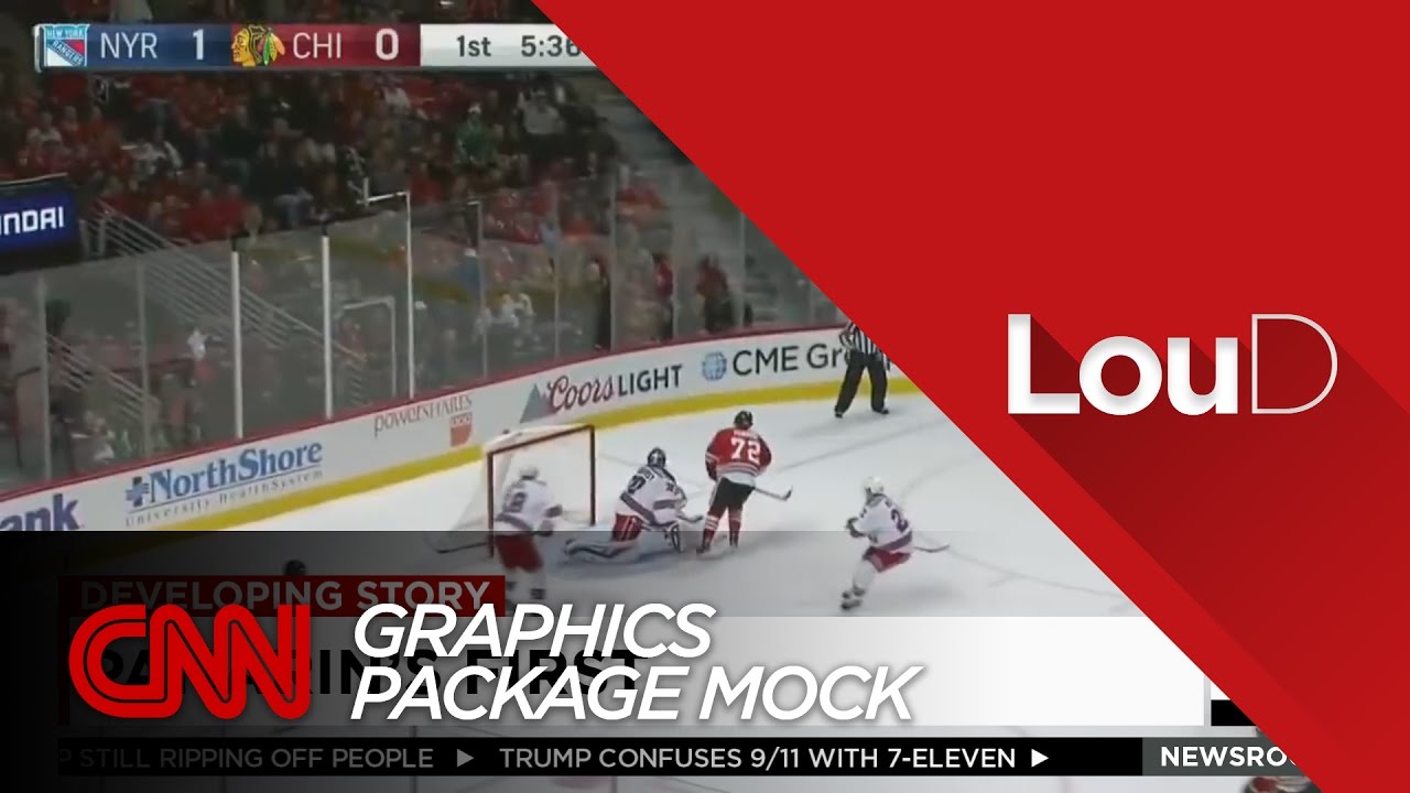 CNN Graphics Package Mock (Full HD 60FPS)