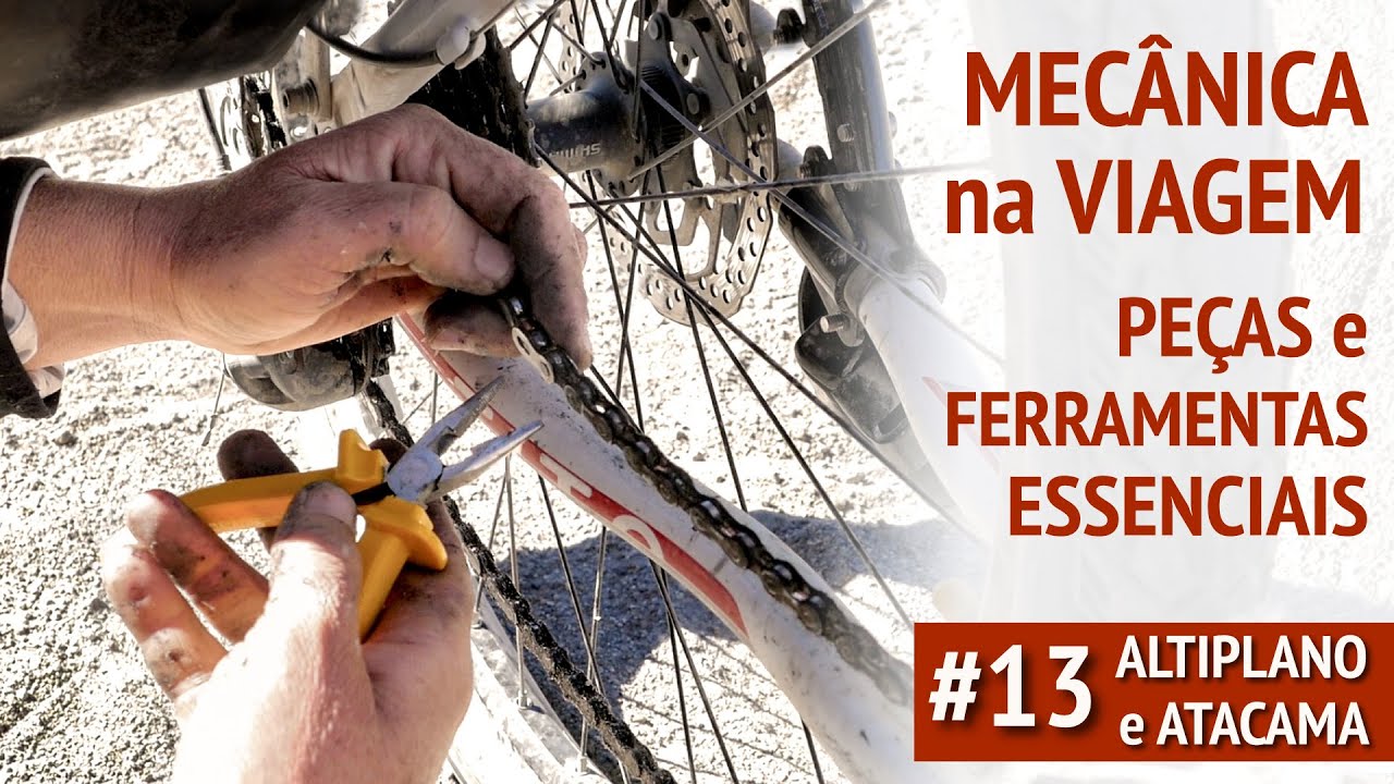 PROBLEMAS MECÂNICOS na AVENTURA de BICICLETA | PEÇAS de REPOSIÇÃO e FERRAMENTAS ESSENCIAIS | ALT #13