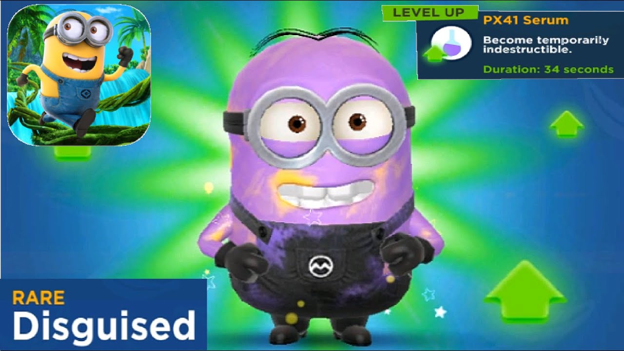 Disguiset Minion Rush Level Up Costume gameplay walkthrough ios & android / IOS