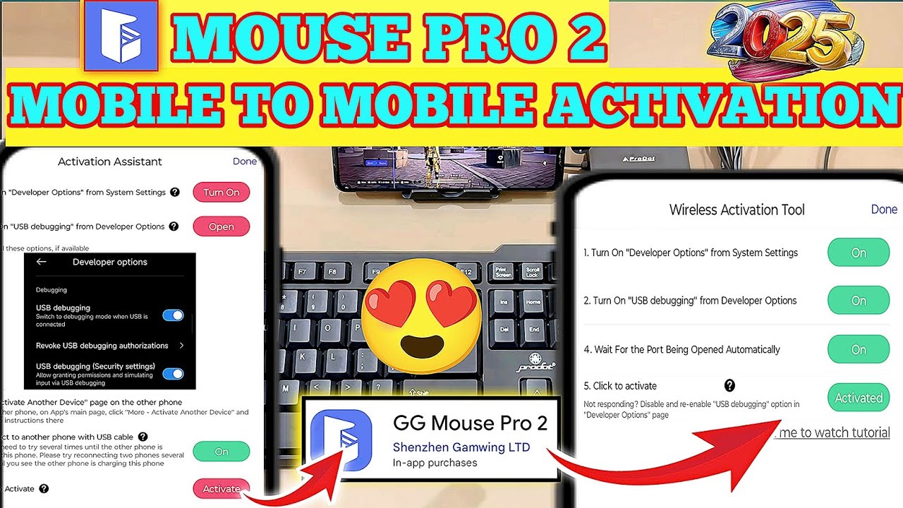 Gg mouse pro activation mobile to mobile | Gg Mouse Pro phone to phone Activation | gg mouse pro