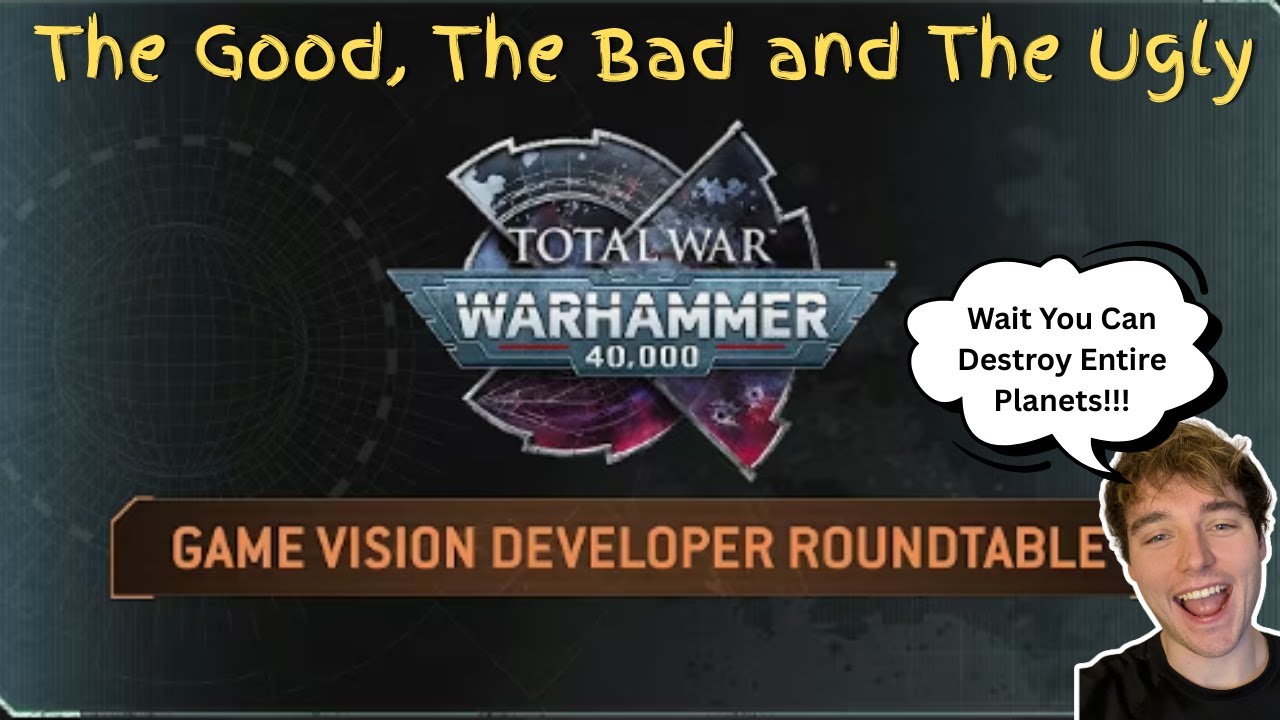 We NEED to talk About Total War Warhammer 40K!!(Developer Roundtable)