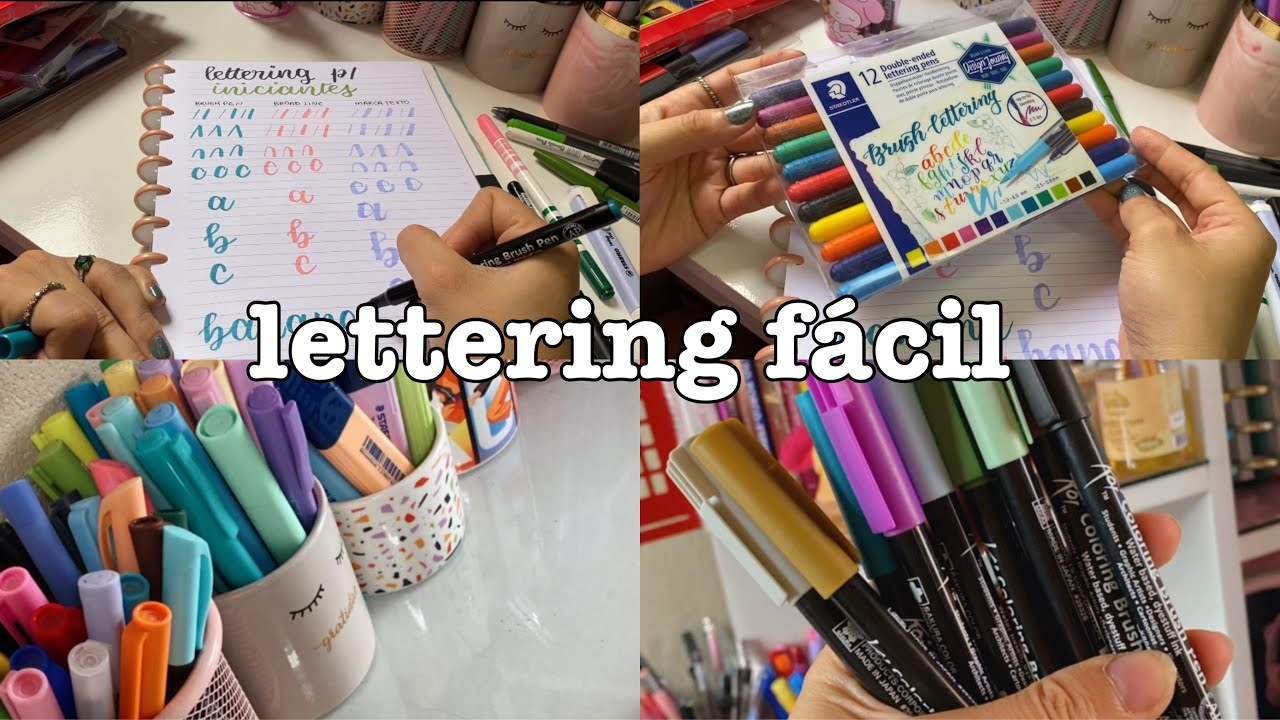 COMO FAZER LETTERING + QUAL A MELHOR BRUSH PEN PARA INICIANTES ✍🏻
